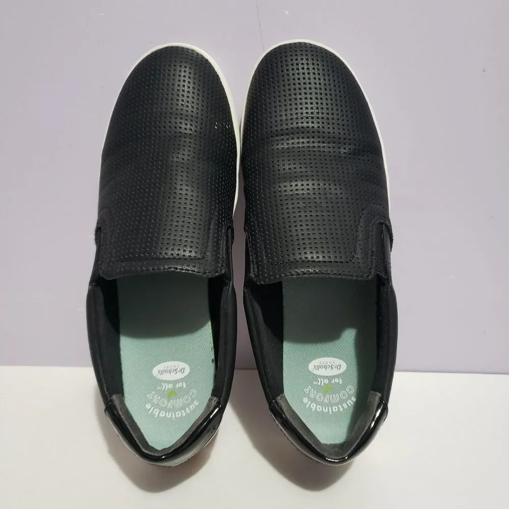 Dr Scholls Black Madison Slip On Women's Sneakers Sz 7